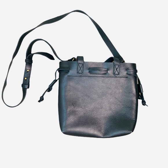 Madewell The Small Transport Crossbody Black Leather - Picture 1 of 9